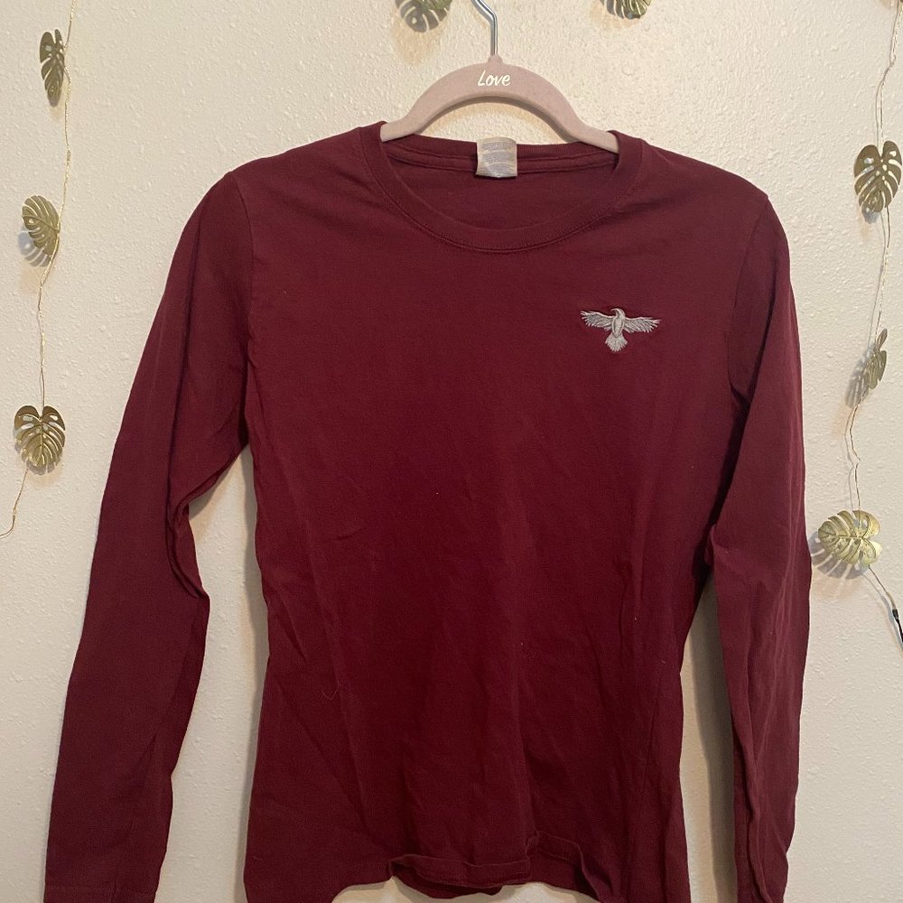 Red Eagle Long Sleeve Tee